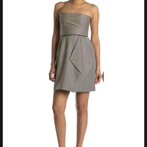 Designer Halston cocktail dress.